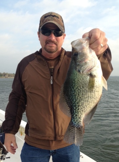 04-03-14 3lb Crappie with BigCrappie.com CCL